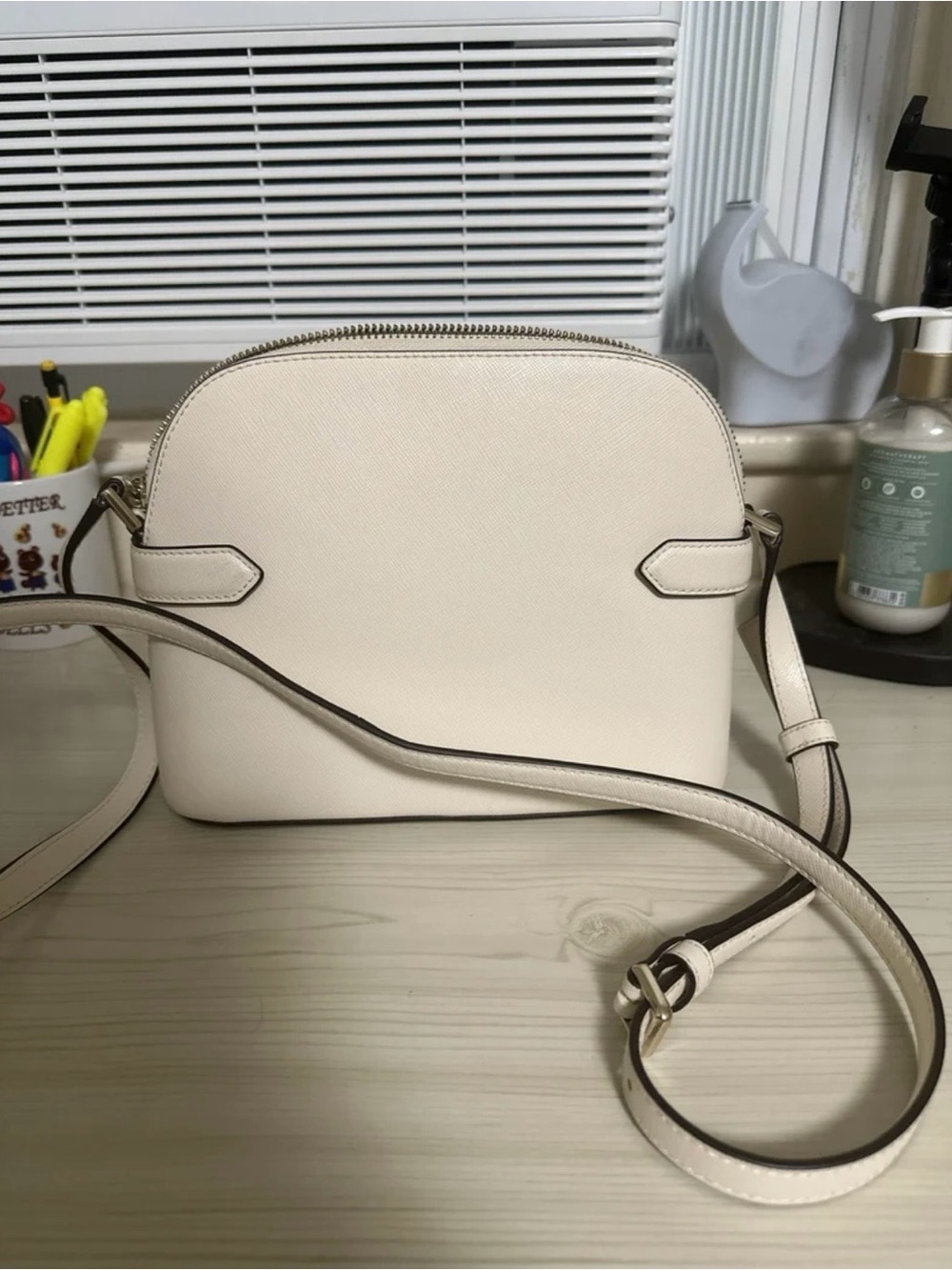 kate spade Cream Dome Crossbody Bag - Picture 3 of 6